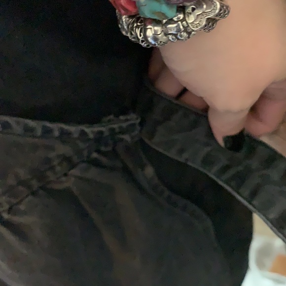 ASOS Denim Smock Mini Dress - Picture 4 of 7